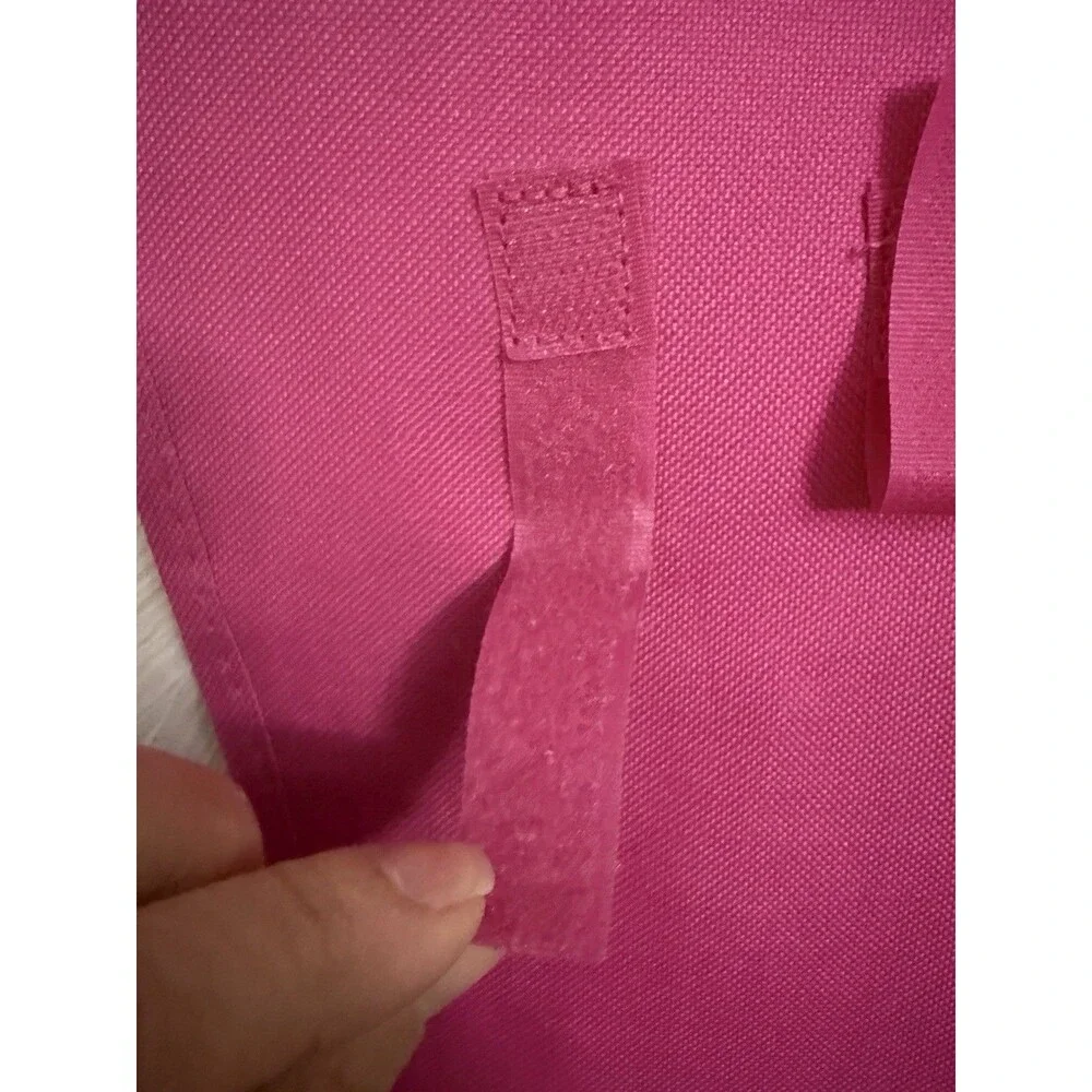 Lot of 2 Jewelry Hanging Storage Organizers PINK 'Honey Can Do' & 'Bag Smart'